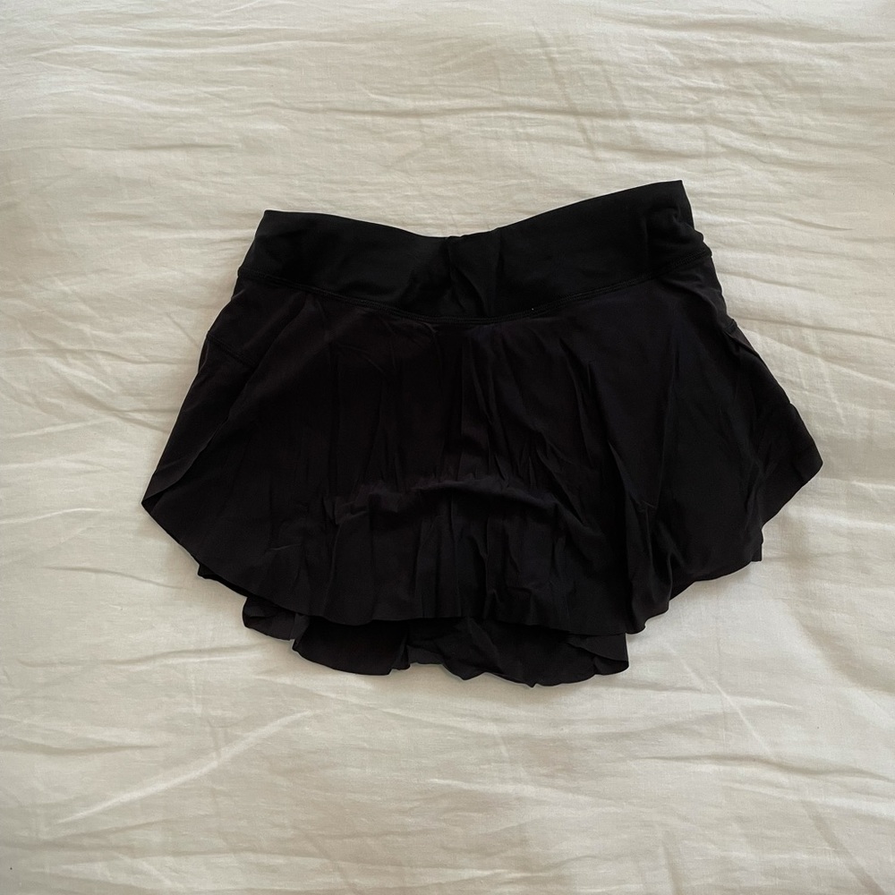 Black Lululemon Tennis Skirt